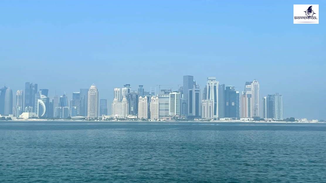 Qatar Doha from the sea